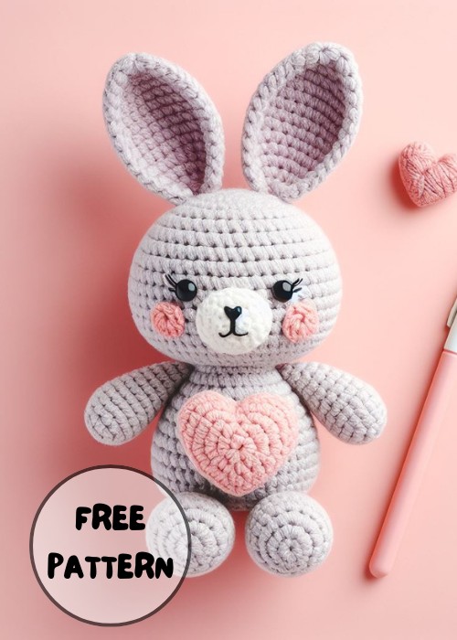 Free Crochet Sweet Bunny Amigurumi