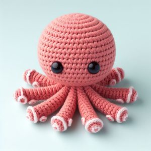 Crochet Baby Octopus Amigurumi