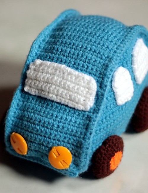 Crochet Toy Car Pattern