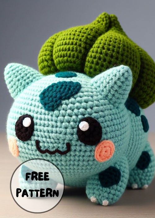 Free Crochet Cute Avocado Amigurumi Pattern