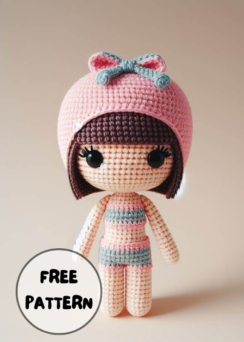 Free Crochet Sara Doll Amigurumi Pattern