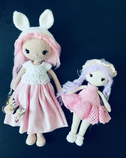 Gilbert Pink Bunny Doll