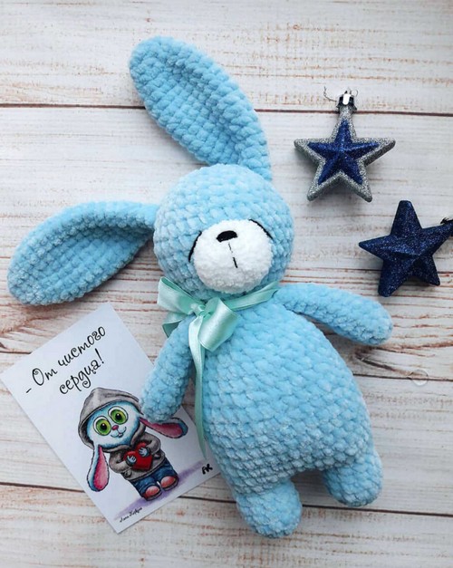Sleepy Bunny Amigurumi Free Crochet Pattern